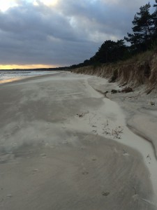 Stranden hösten 2015