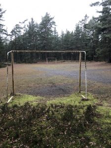 Upprustning av fotbollsplanen - januari 2019